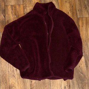 PINK Victoria's Secret Deep burgundy Jacket